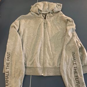 Cropped jacket, size M